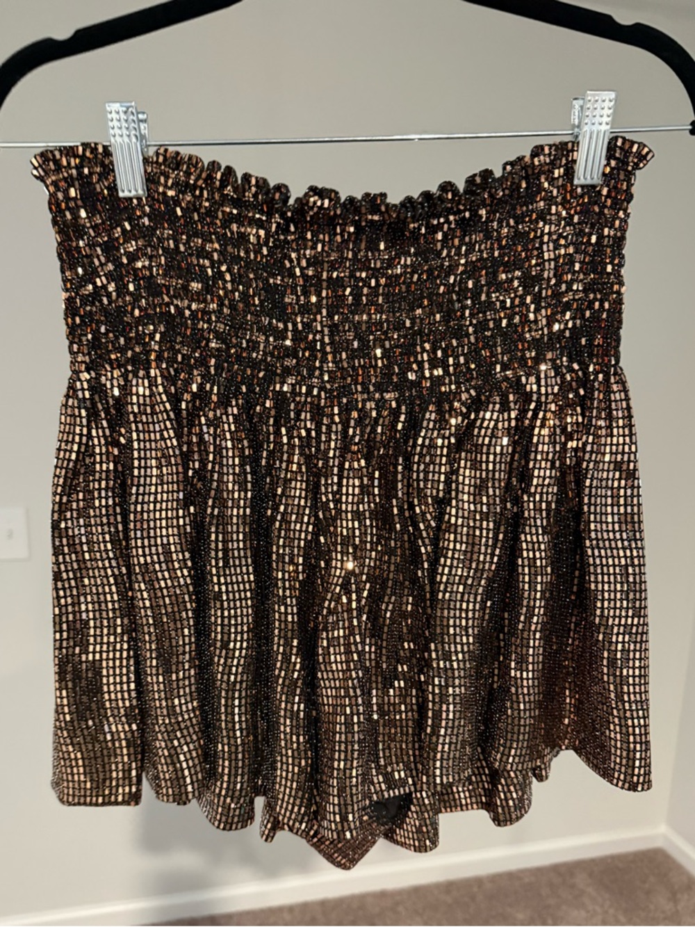 NWOT Queen of Sparkles swing shorts